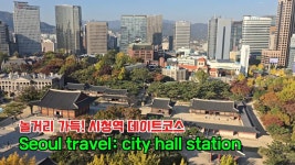 네이버 인플루언서 [네이버 인플루언서] (ENG) 시청역 데이트:정동전망대, 정동길, 시립미술관, 덕수궁, 더플라자호텔... 