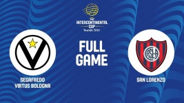 Segafredo Virtus Bologna v San Lorenzo - Full Game - FIBA Intercontinental Cup 2020 - FIBA.basketball