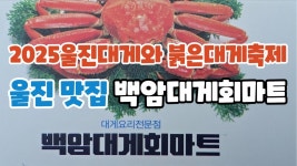 네이버 인플루언서 [네이버 인플루언서] 2025울진대게와 붉은대게축제 안내 및 울진 맛집 백암대게회마트 숙소 고래불리조트