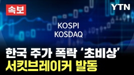 [속보] 한국거래소, 주가 폭락에 코스피·코스닥 서킷브레이커 발동 - 중소기업 갤러리