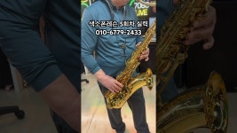 네이버 인플루언서 [네이버 인플루언서] 색소폰레슨 5회차 실력