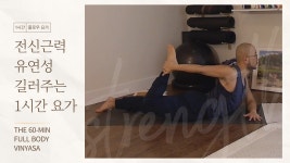 네이버 인플루언서 [네이버 인플루언서] 전신을 깨우는 1시간 빈야사 요가 | 근력과 유연성 | 요가소년 569