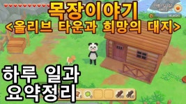 목장이야기 올리브 타운과 희망의 대지 | 미니맵