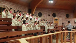 [이문동 베네딕도 성가대] 하늘에서와 같이 땅에서도 - 2016년 9월 18일 한국순교복자수녀회 축... | Doovi [이문동 베네딕도 성가대]... 