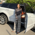 UPTOWN HOLIC - 필로아 체크 pants (*2color) - 코디북 필로아 체크 pants (*2color)
