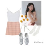 Simplelook,20대,포인트컬러,여름,봄데일리룩,코디북,Springlook,여름코디,campuslook... Simplelook,20대,포인트컬러,여름... 