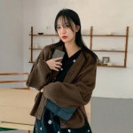 BANHARU - 앨리스 루즈핏 볼륨가디건 - 코디북 앨리스 루즈핏 볼륨가디건