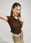 CLOSECLIP - 디카르 버튼 반팔가디건 C2005 - 코디북 디카르 버튼 반팔가디건 C2005