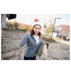 Qnigirls - 달달한우리 후드집업 - 코디북 달달한우리 후드집업