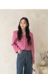 common unique - 로블리 하트 버튼 싱글 자켓 - 코디북 로블리 하트 버튼 싱글 자켓