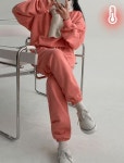 AWAB - 유엘양기모트레이닝세트 -맨투맨+밴딩팬츠set/양기모/6color - 코디북 유엘양기모트레이닝세트 -맨투맨+밴딩팬츠set/양기모/6color