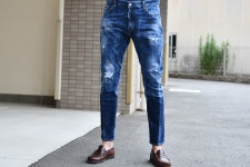 レッドペイ DSQUARED2 ハニーベイビーバイカーbiker デニムの通販 by S0808s shop｜ディースクエアードならラクマ - DSQUARED2... 