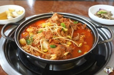 전주 어느 골목길 음식점 돼지불고기