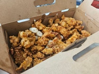 베스트 노랑통닭 박스 크기가 작은 이유