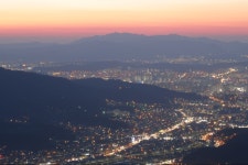 G7X mark2 식장산 전망대에서 내려다본 대전