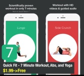 [오늘무료]Quick Fit - 7 Minute Workout, Abs | 애플 정보 게시판 | 루리웹 모바일