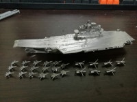 3d 메탈웍스 항공모함