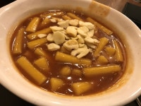 홍대 마늘떡볶이 김밥