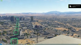 DCS World 2 OpenAlpha 네바다 라스베가스 구경하기