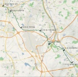 걸어서 안양에서 부천역까지