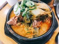 분당에서 뼈해장국 먹었습니다 분당 정자 서울24시감자탕정자2호점