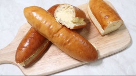 부드럽고 촉촉한 모닝빵 크림빵 만들기 손반죽 풀영상