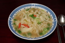 해물육수 칼국수와 수육 그리고 마무리