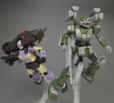 HG GTO 1144 짐 스나이퍼 커스텀미사일 런처 장비 해외 리뷰