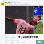 BBC가 꼽은 축구 역사상 최고의 댑(dab) | 유머 게시판 | 루리웹 BBC가 꼽은 축구 역사상 최고의 댑(dab) | 유머 게시판