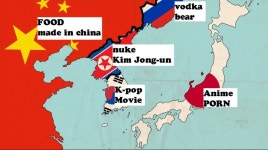 서양인들이 뽑은 동북아시아 각국가에 관해 떠오르는 2가지 . jpg | 유머 게시판 | 루리웹 서양인들이 뽑은 동북아시아 각국가에 관해... 