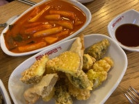 버무리 떡볶이 분식세트