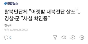 탈북민단체, 어젯밤 대북전단 보냈다 주장 | 정치유머 게시판 탈북민단체, 어젯밤 대북전단 보냈다 주장 | 정치유머 게시판 | 루리웹
