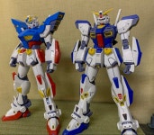 MG 건담 F90 II I 타입 가조립 사진