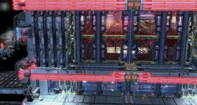 스타 2 맵에디터로 UED우주정거장 컨셉인데 아직 미완성이예요