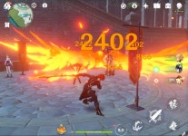 원신 엘린 통나무 부수기 일퀘 괜히 우습게 봤네