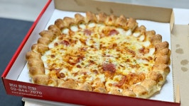 집에서 피자 먹었습니다 성남 도촌동 피자스쿨