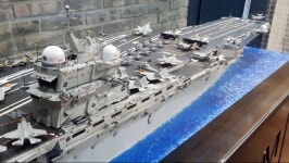 자작 3m 초대형 항공모함 1144 스케일 풀스크래치