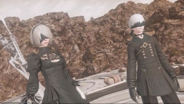 파이널 판타지14 글로벌 2B하고 나인이 얼굴 보기 참 힘들다