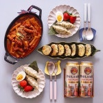 떡볶이 튀김 오뎅 김밥