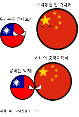 [폴란드볼] 대만과 중국의 대결 시 벌어질 수 있는 상황 | 유머 게시판 [폴란드볼] 대만과 중국의 대결 시 벌어질 수 있는 상황 | 유머 게시판 | 루리웹