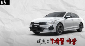 현재 없어서 못파는 자동차 시장 스압주의