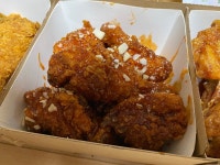 처음 먹어본 자담치킨