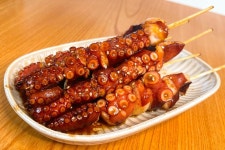 간장 문어 꼬치