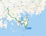 부산까지 서 남해안따라 이동하는 여행경로 짜봤는데 평가좀
