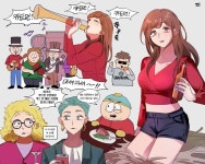 사팤 에릭 카트먼 엄마 모에화