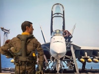 미해군 VA115 FA18 파일럿