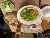 건대 송화산서도삭면 충유면과 슈마이