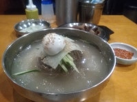 위꼴주의하비 팩토리 근처 냉면집 냉면고기