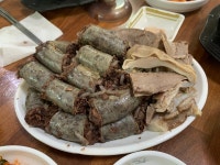 오늘 먹은 병천순대