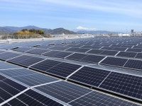 반다이 하비 센터 태양광 발전 시설 도입